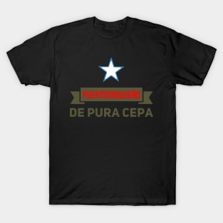 Puertorriqueño de Pura Cepa T-Shirt